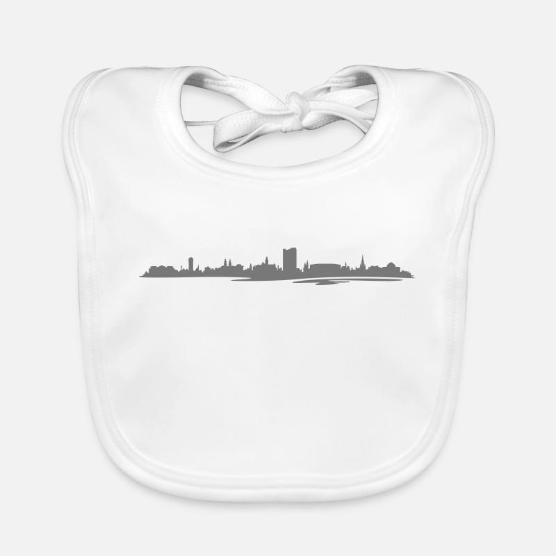 Skyline - Chemnitz Baby Bio-Lätzchen