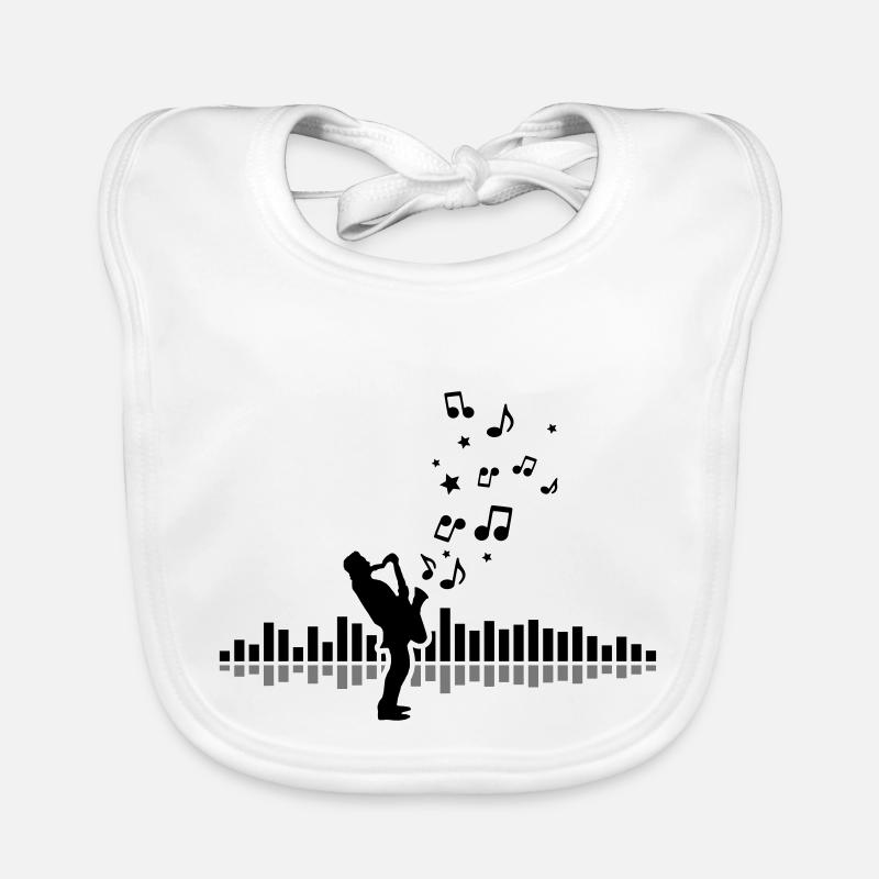 Musik - Musiker Jazz Baby Bio-Lätzchen