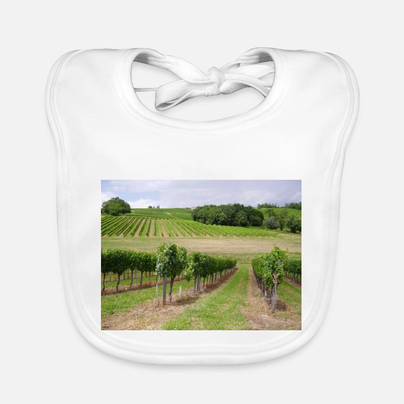 Weinberge Baby Bio-Lätzchen