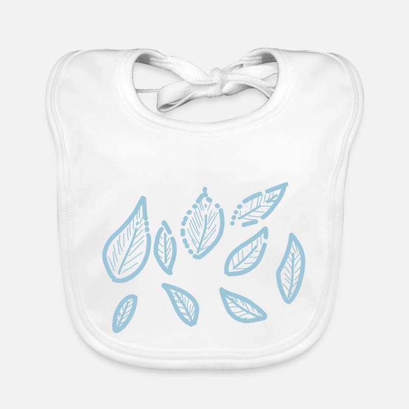 Blätter Baby Bio-Lätzchen