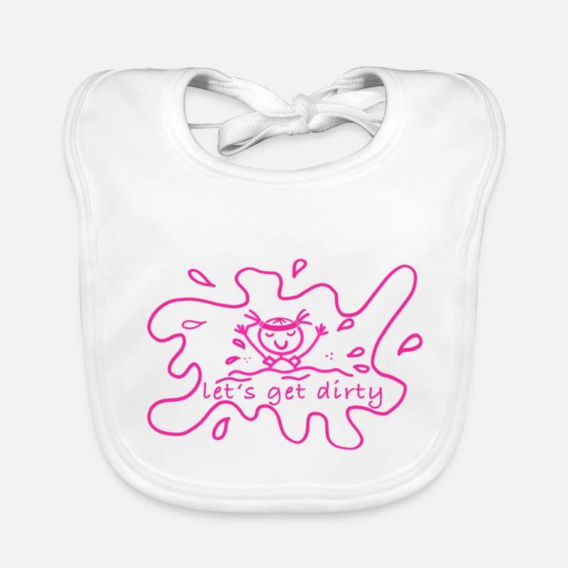 Mud run Organic Baby Bibs