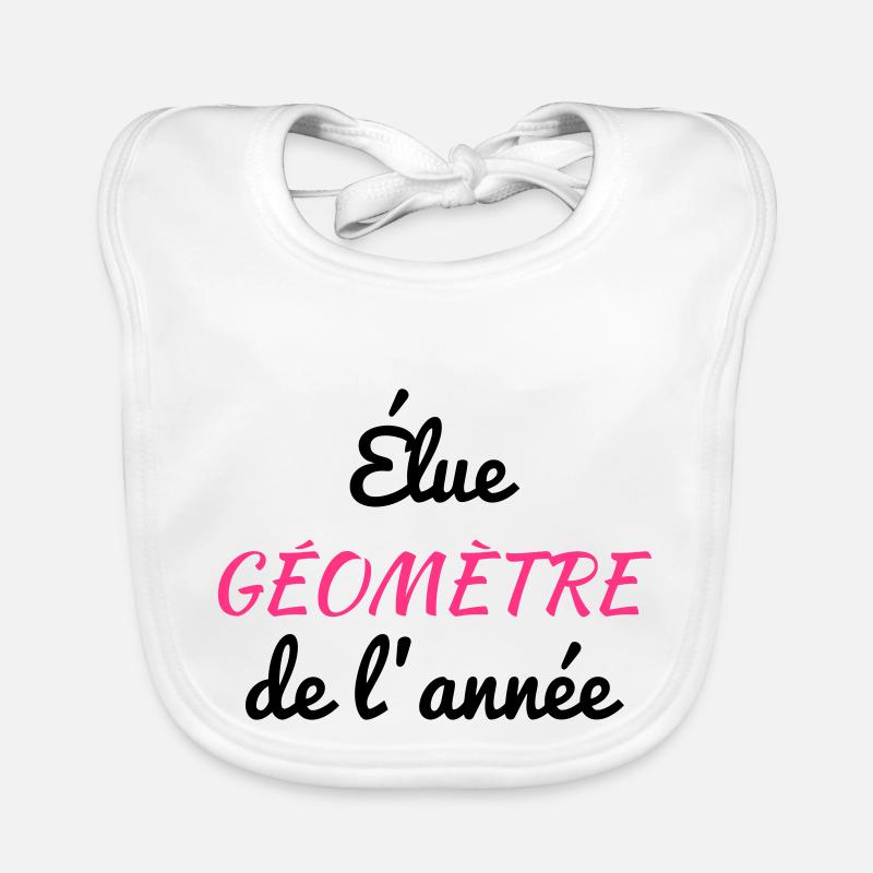 Surveyor / Vermesser / Géomètre / Topographer Organic Baby Bibs