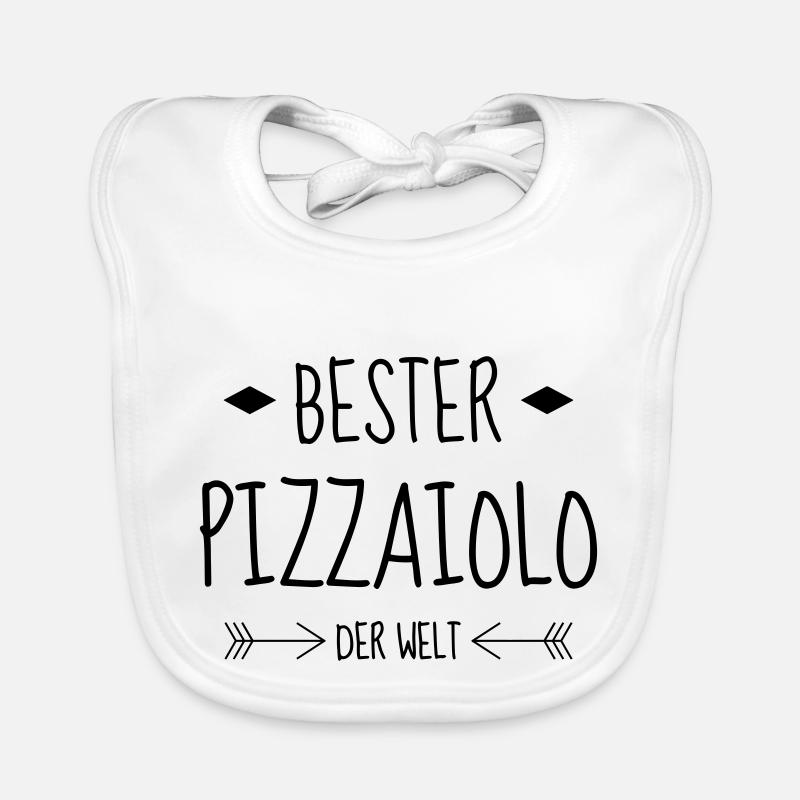 Pizza / Pizzaiolo / Pizza Chef / Pizzachef Organic Baby Bibs