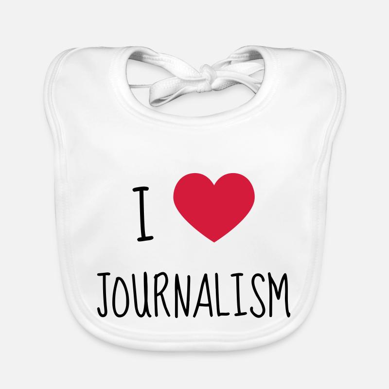 journaliste / journalisme / journal / reporter Bavoir bio Bébé