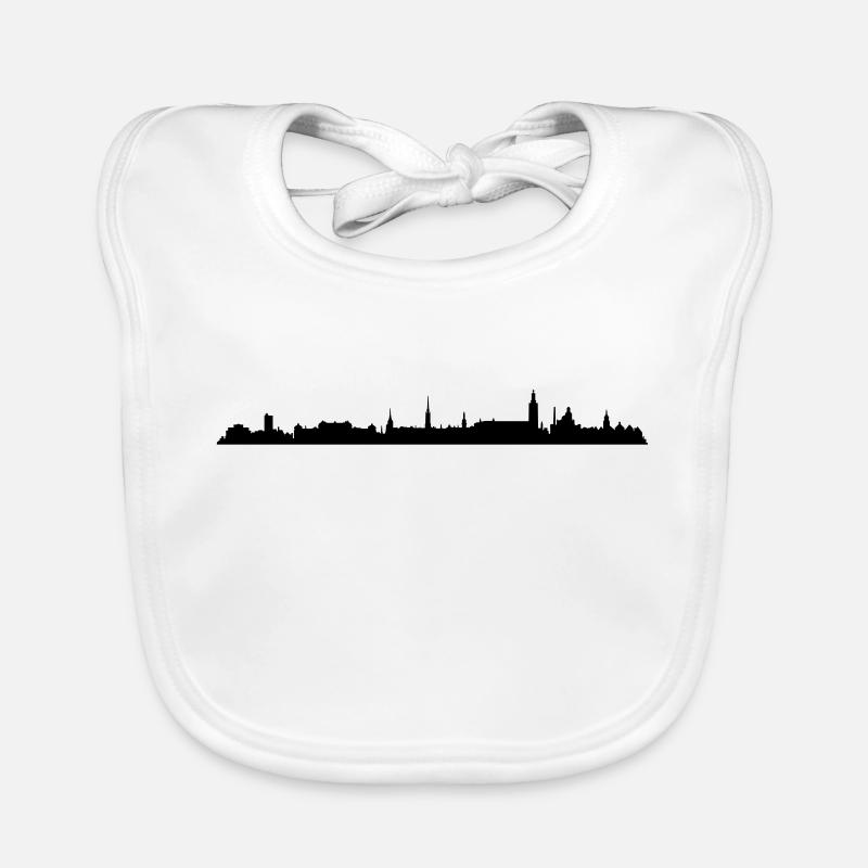 Skyline - Kopenhagen Baby Bio-Lätzchen