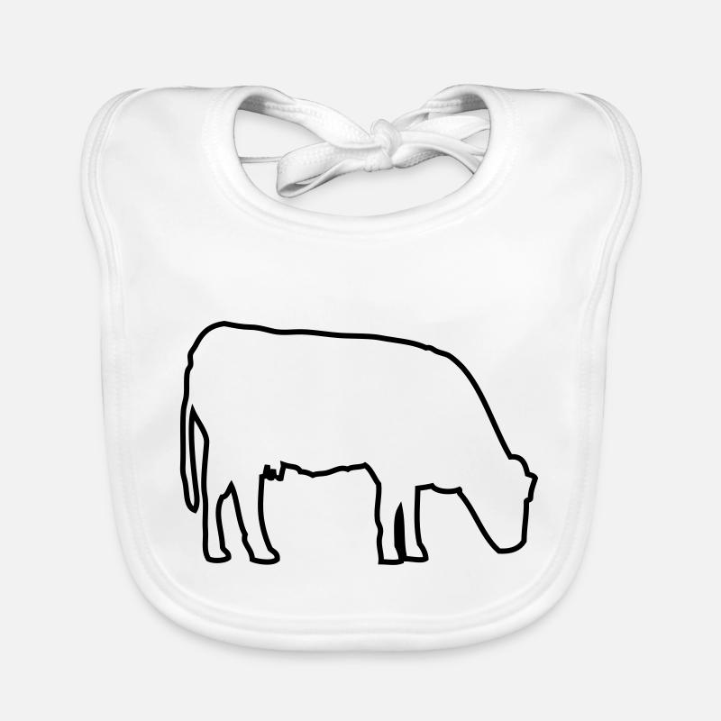 cow Organic Baby Bibs