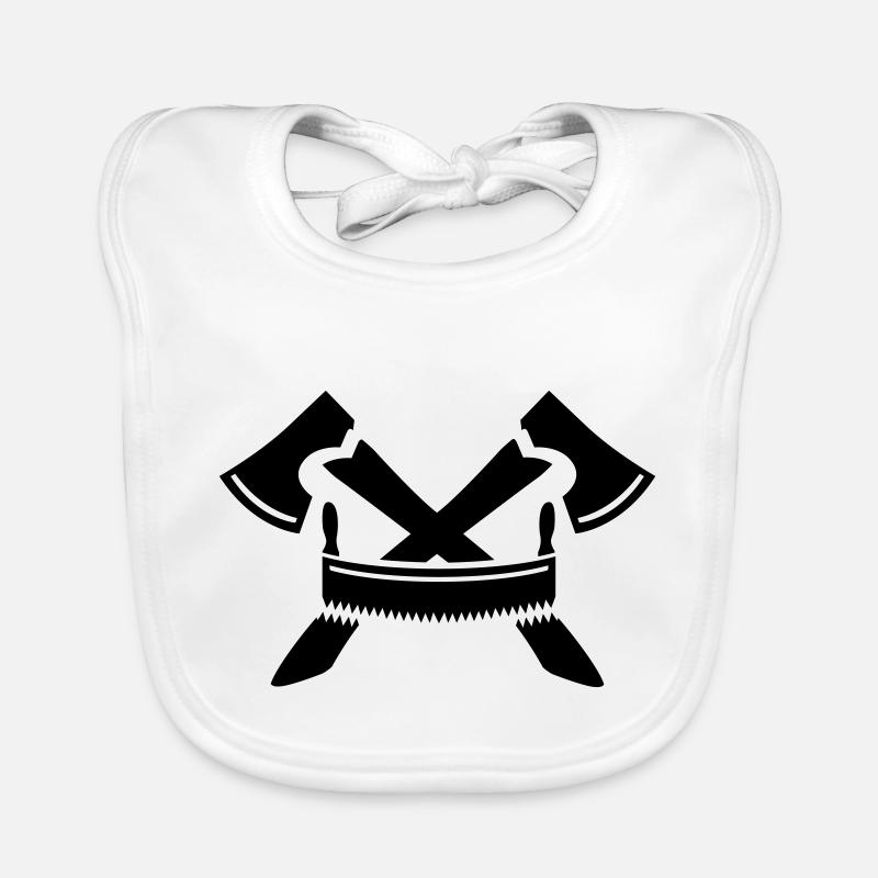 lumberjack Organic Baby Bibs