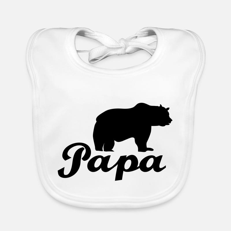 papa bear Organic Baby Bibs