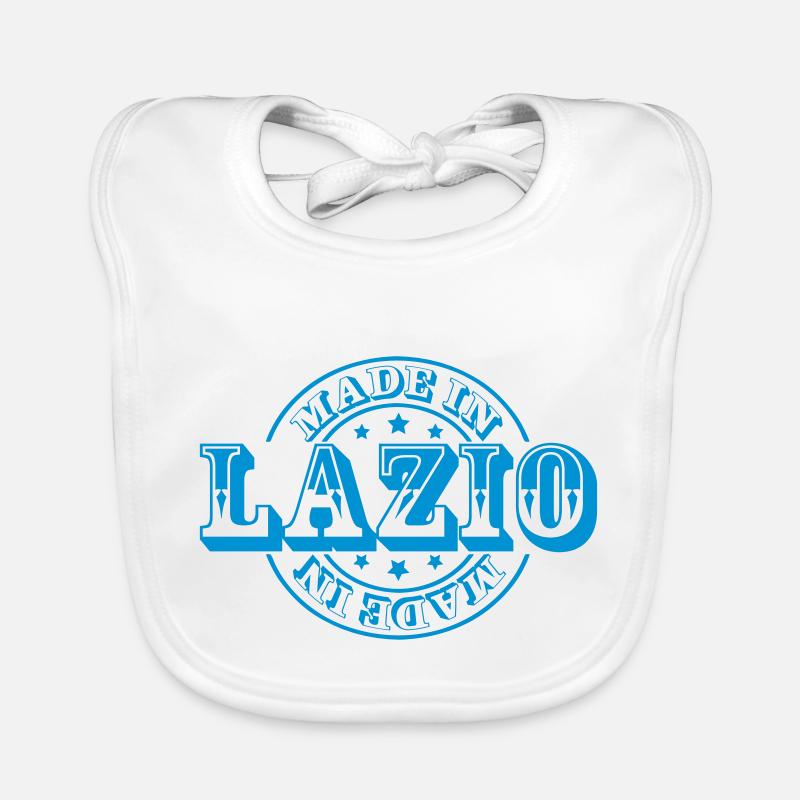 Made in Lazio m1k2 - Bavoir bio Bébé - blanc