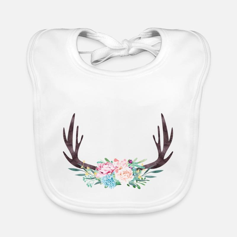 wreath_77A Bavoir bio Bébé