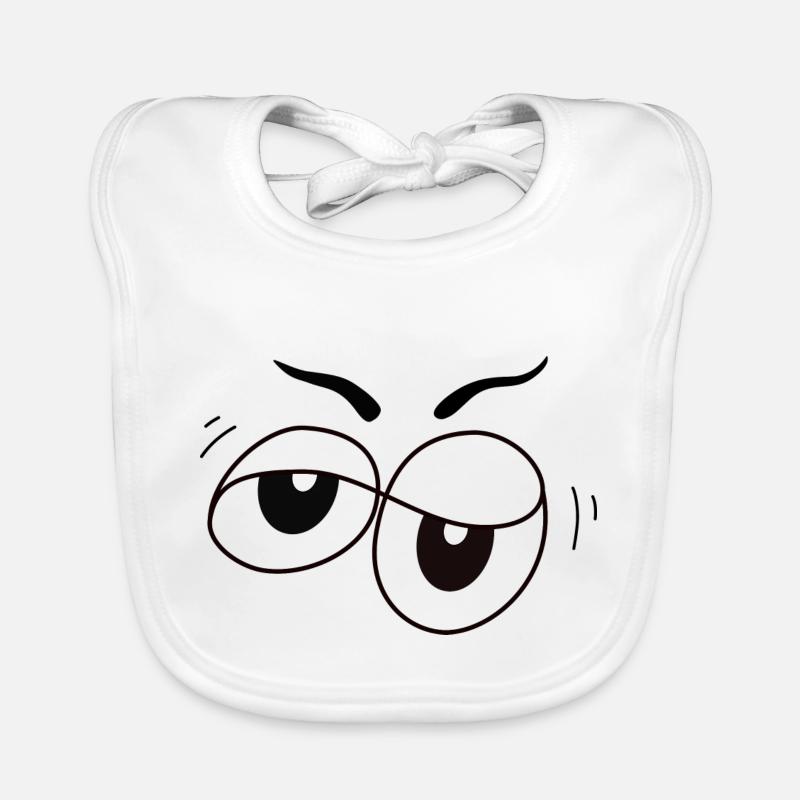 Yeux Bavoir bio Bébé