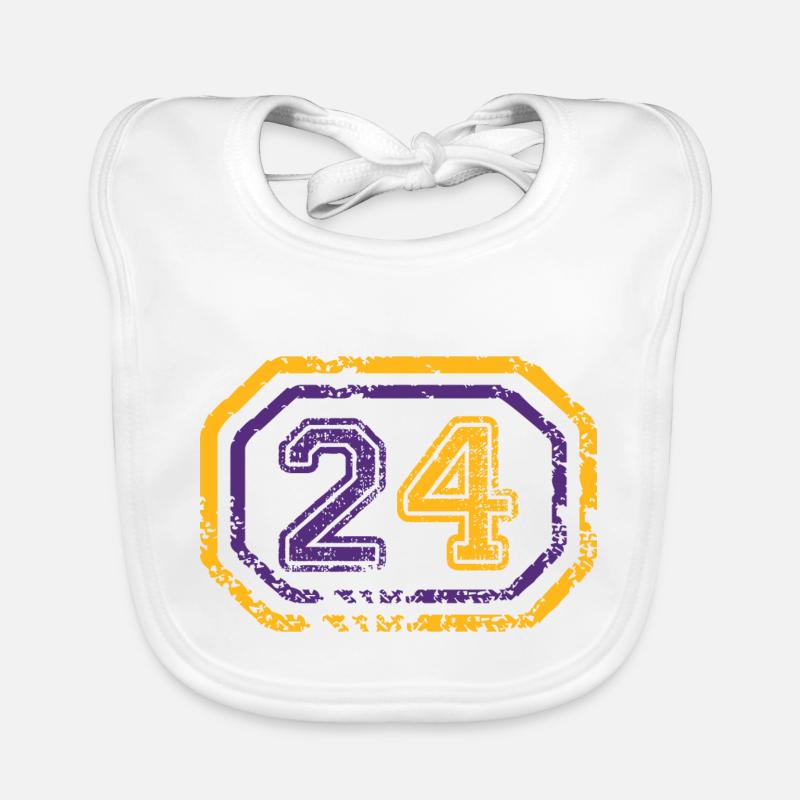 mamba the legend Organic Baby Bibs