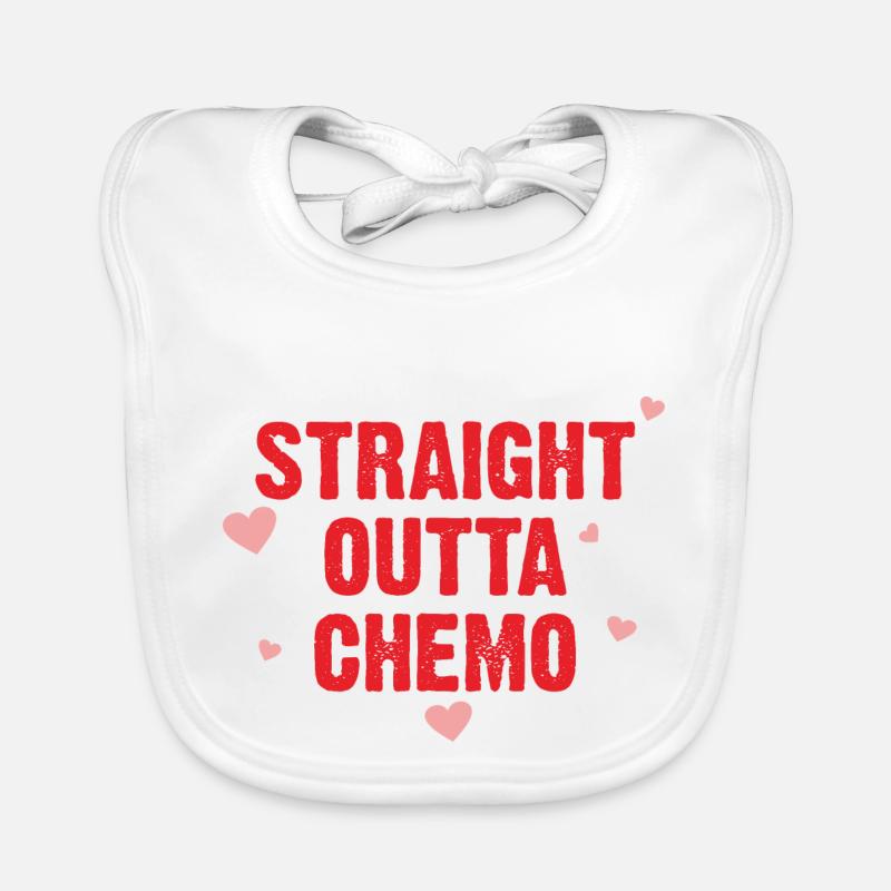 GERADE OUTTA CHEMO Baby Bio-Lätzchen