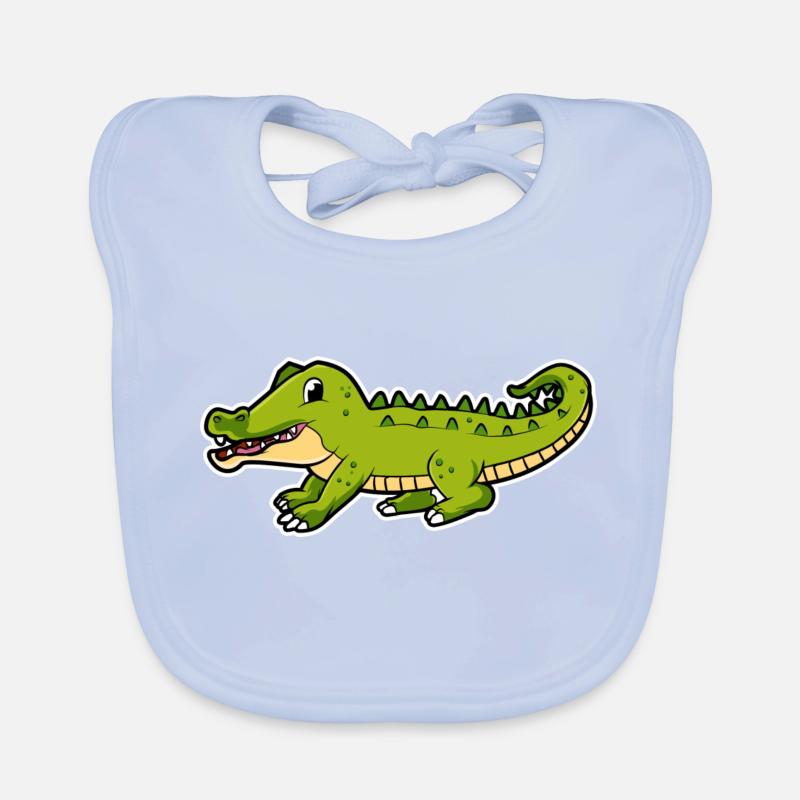 crocodile Bavoir bio Bébé