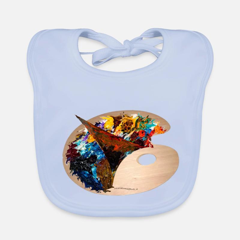 La palette de couleurs Bavoir bio Bébé