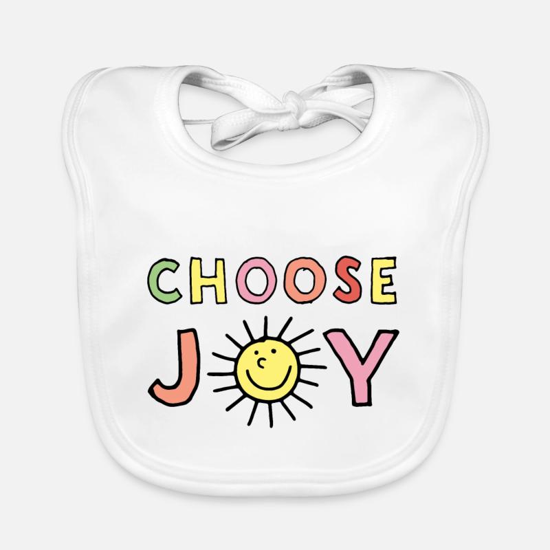 Choose Joy Organic Baby Bibs