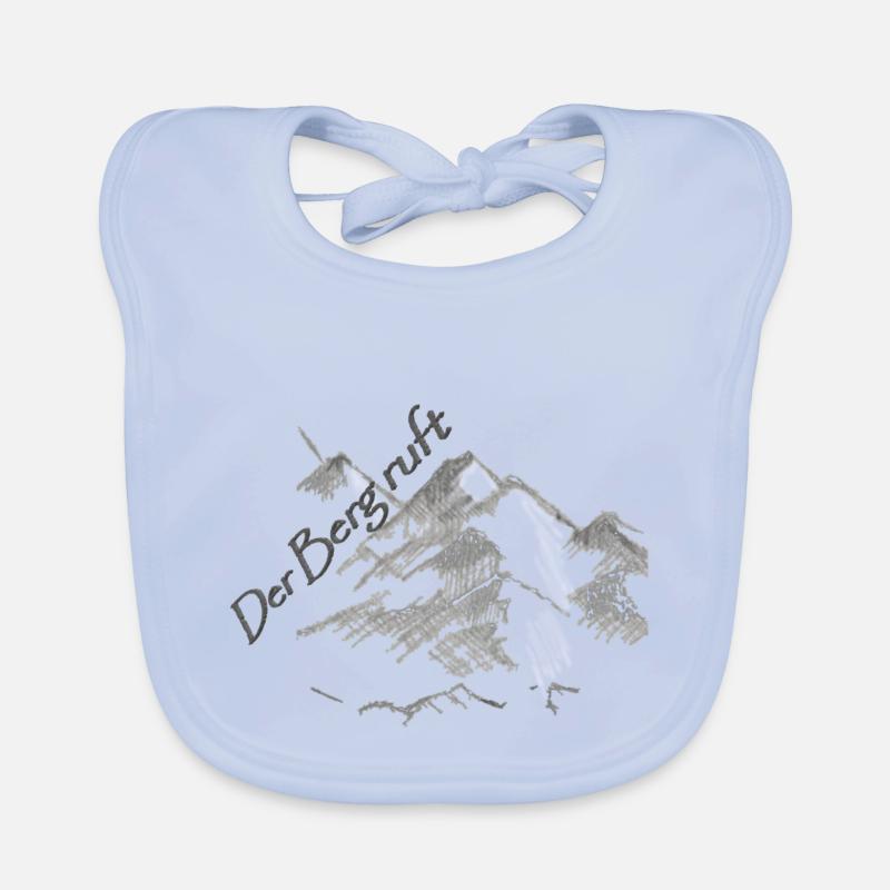 Der Berg ruft Baby Bio-Lätzchen