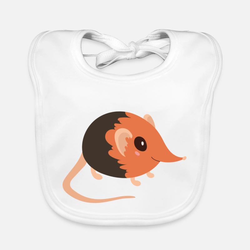 Elefantenspitzmaus Baby Bio-Lätzchen