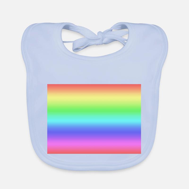 Regenbogen Baby Bio-Lätzchen