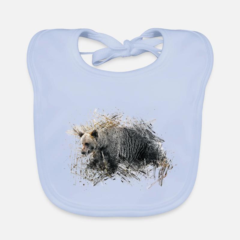 bear Organic Baby Bibs