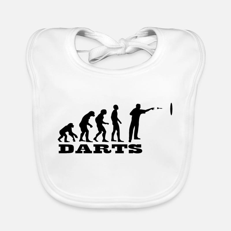 Darts Dart Baby Bio-Lätzchen