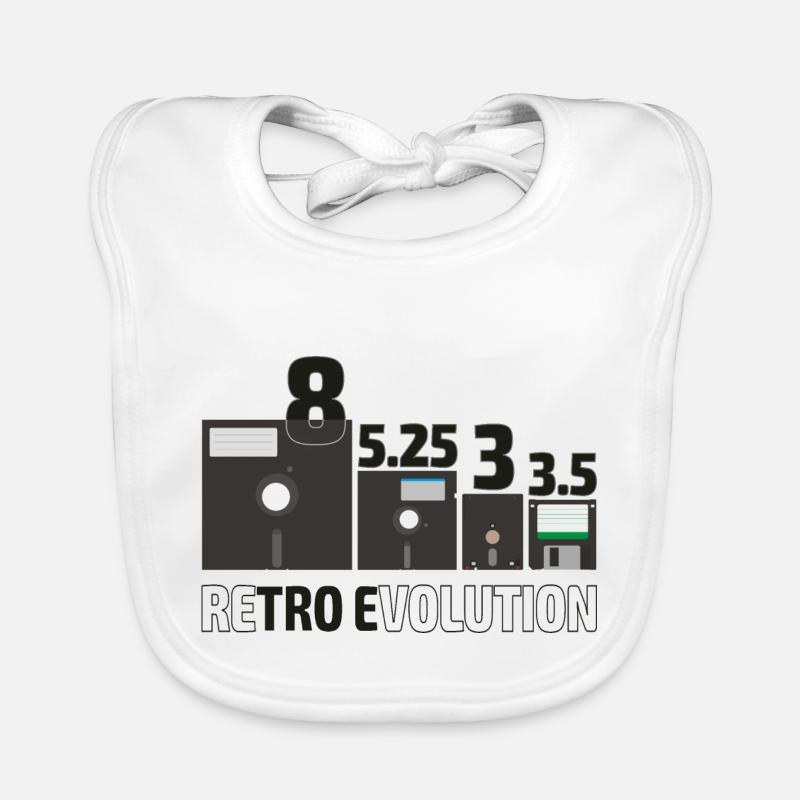 Ensemble des disques disquettes Bavoir bio Bébé
