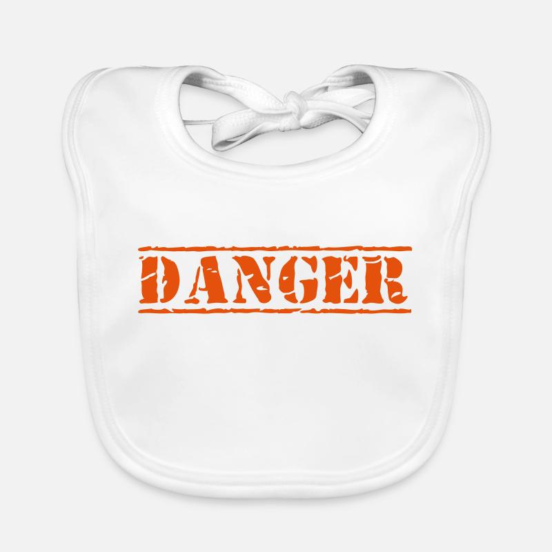 Danger Organic Baby Bibs
