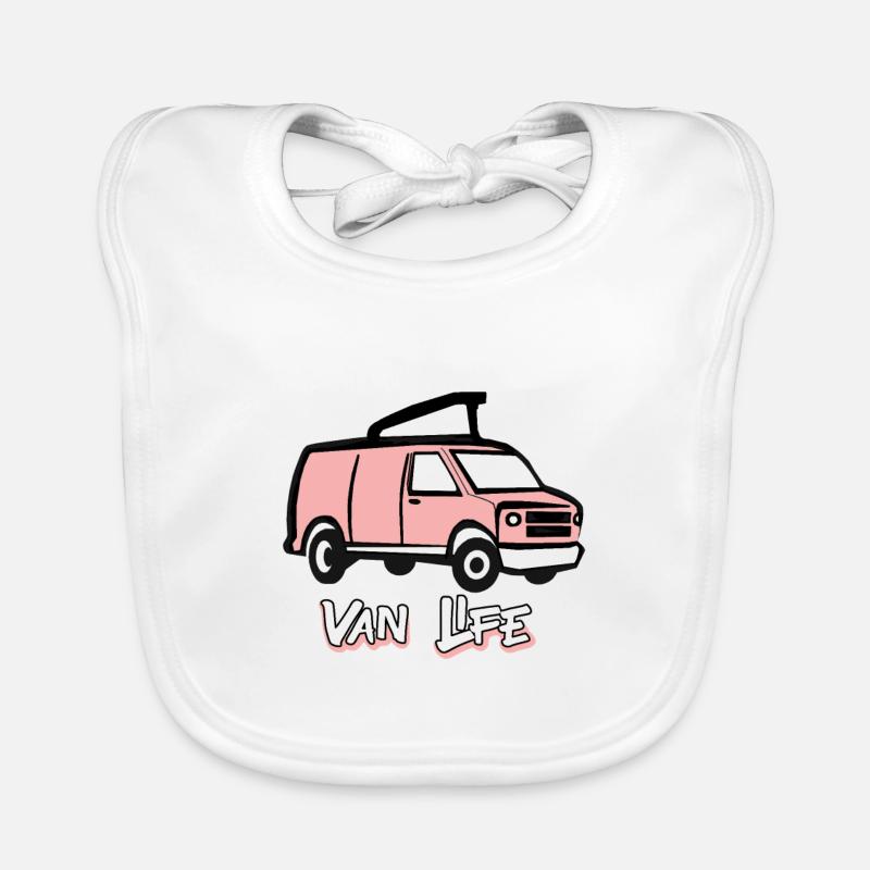 VAN LIFE VANLIFER NOMADS Bavoir bio Bébé