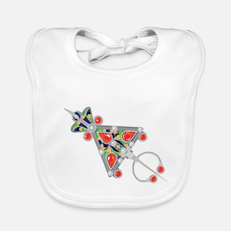 Kabyle Schmuck Baby Bio-Lätzchen