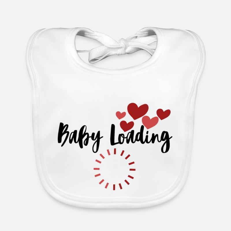Baby loading - pregnancy Organic Baby Bibs