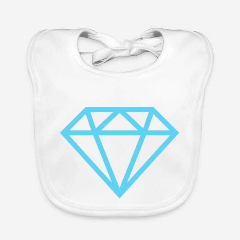 Diamant Bavoir bio Bébé
