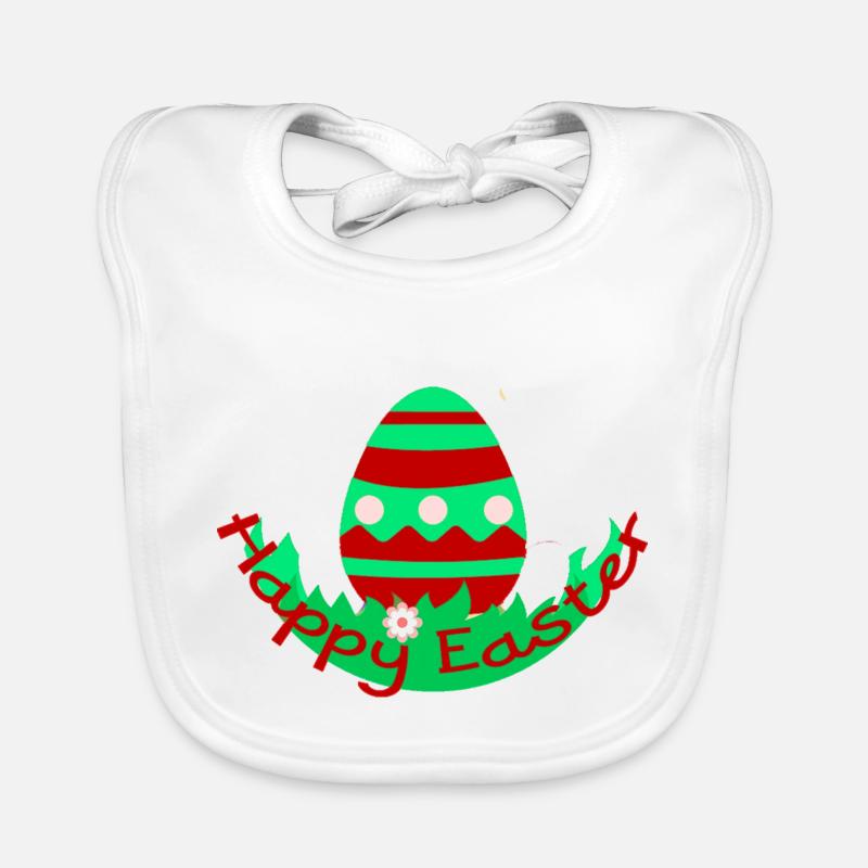 Easter Organic Baby Bibs