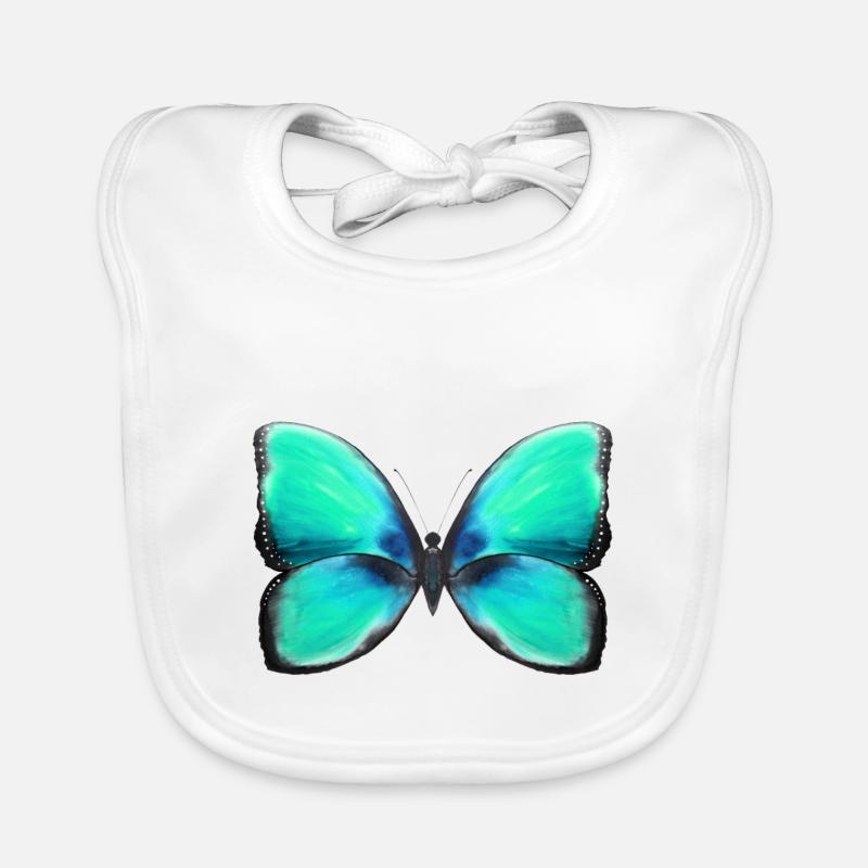 Blue Freedom Organic Baby Bibs