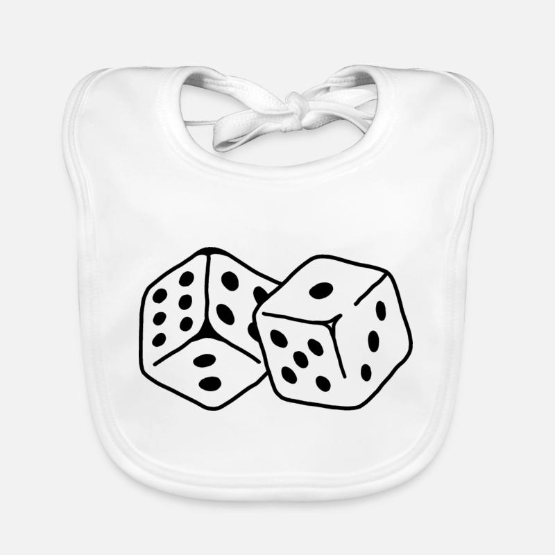 Würfel Baby Bio-Lätzchen