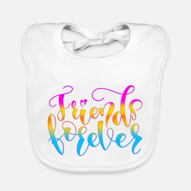 Beste Freunde Baby Bio-Lätzchen