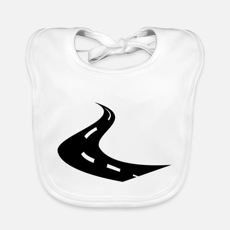 Strasse Weg Geschenk Baby Bio-Lätzchen