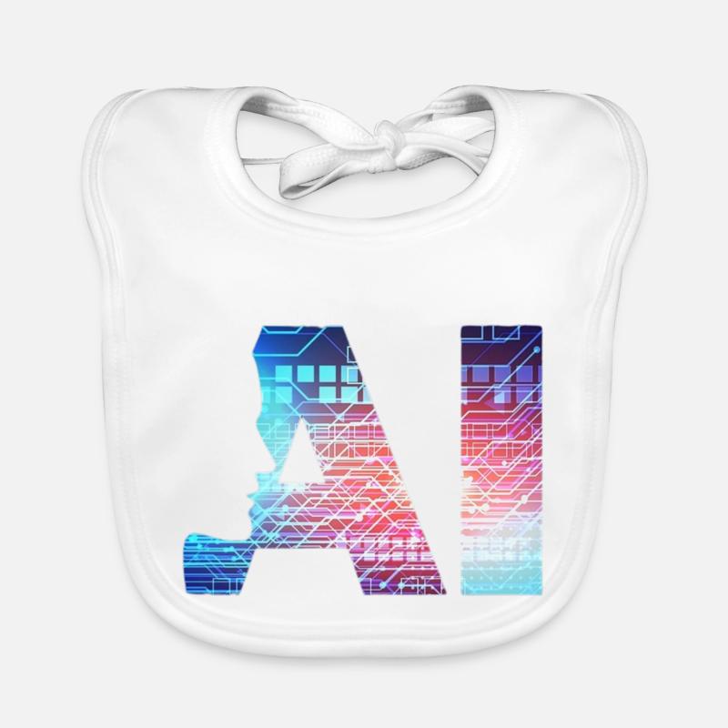 Artificial Intelligence Organic Baby Bibs
