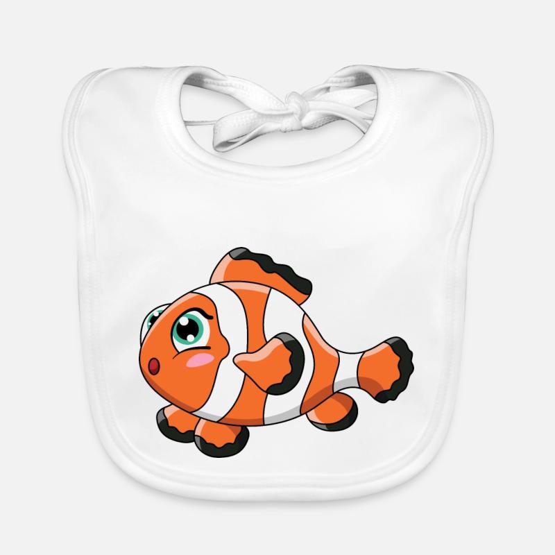 Clownfisch Baby Bio-Lätzchen