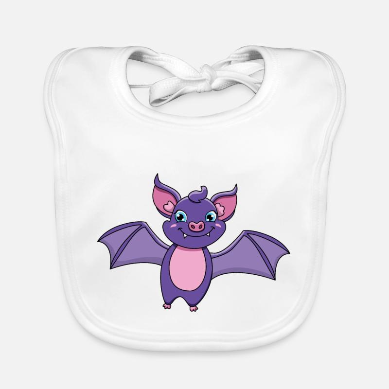 Fledermaus Baby Bio-Lätzchen