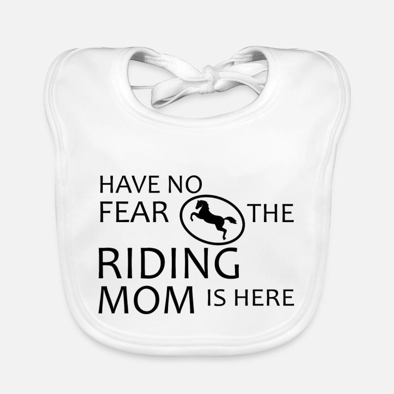 Cheval cheval cheval équitation Bavoir bio Bébé