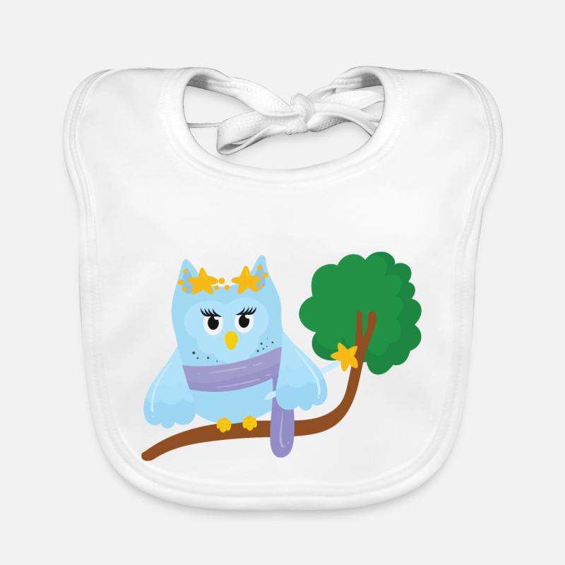 Eule Fee Baby Bio-Lätzchen