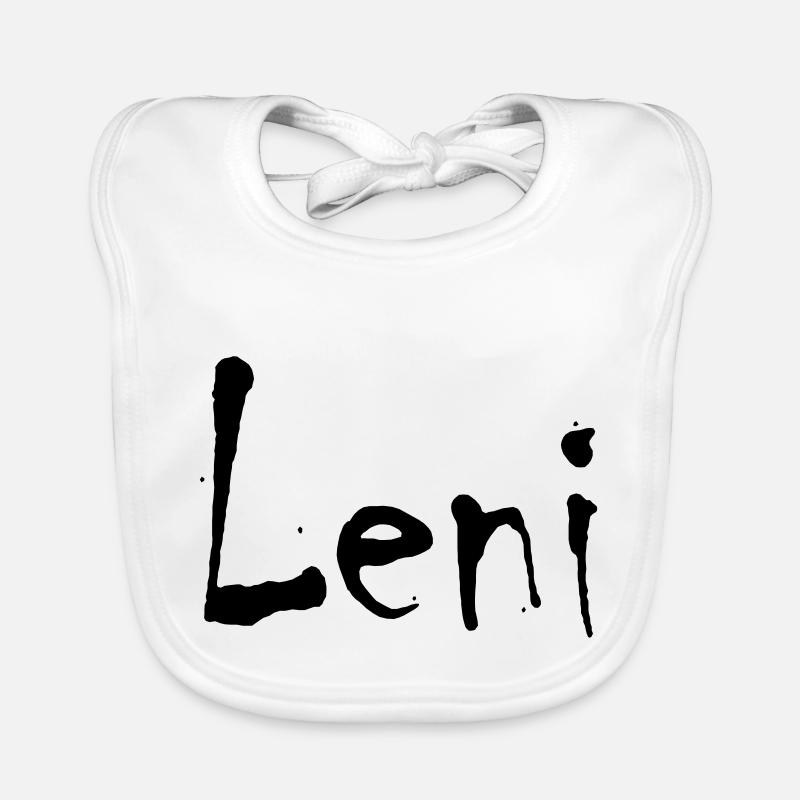 Leni - Baby Bio-Lätzchen - Weiß