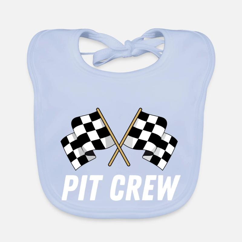 Pit Crew Organic Baby Bibs