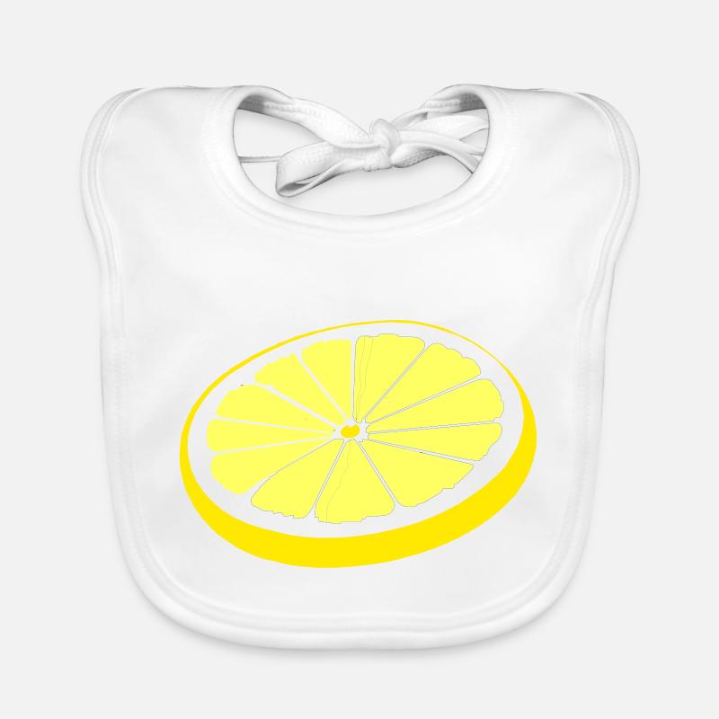 tranche de citron Bavoir bio Bébé