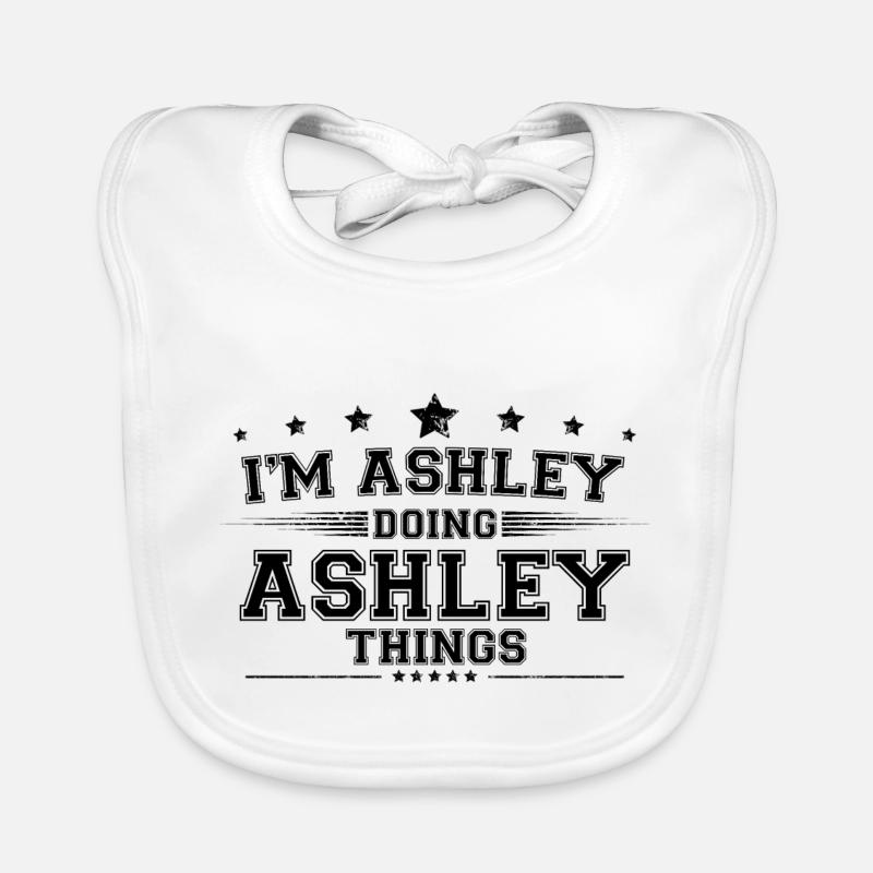 Ich bin Ashley, der Ashley Dinge macht Baby Bio-Lätzchen