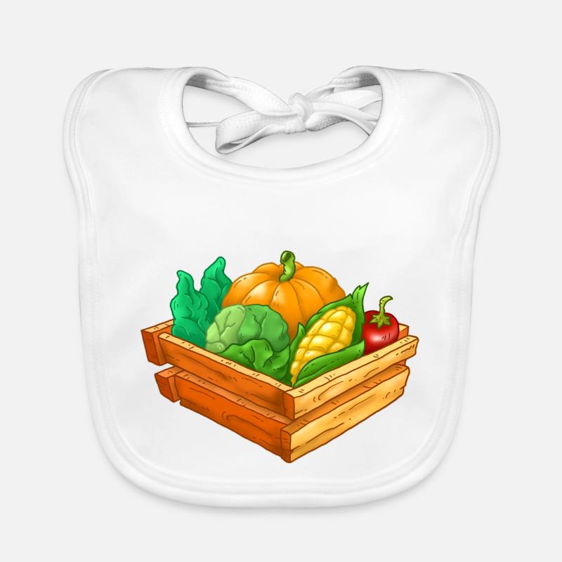 Vegetable Organic Baby Bibs