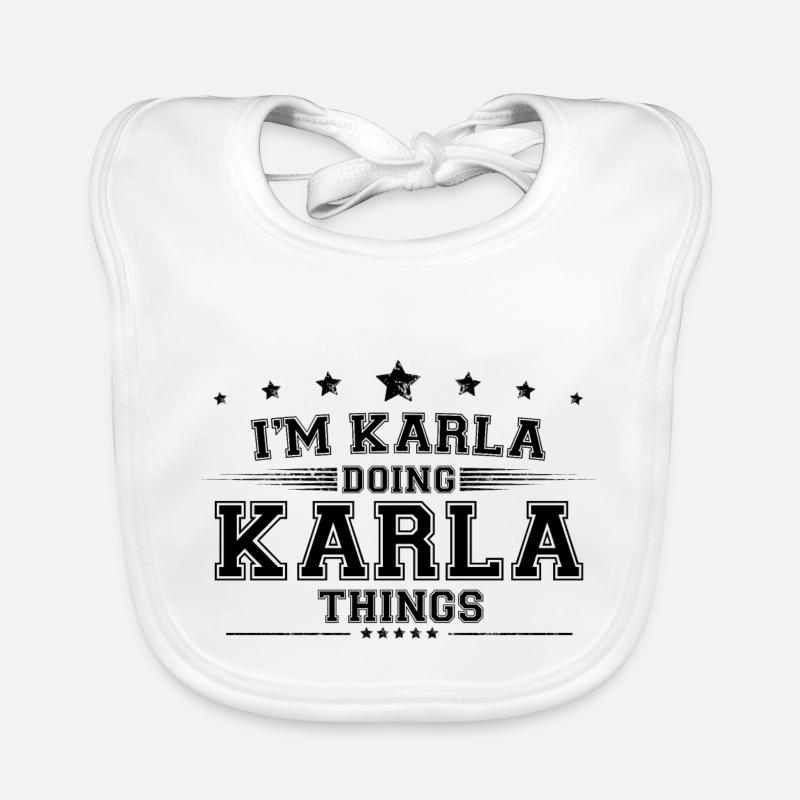 i’m Karla doing Karla things Organic Baby Bibs