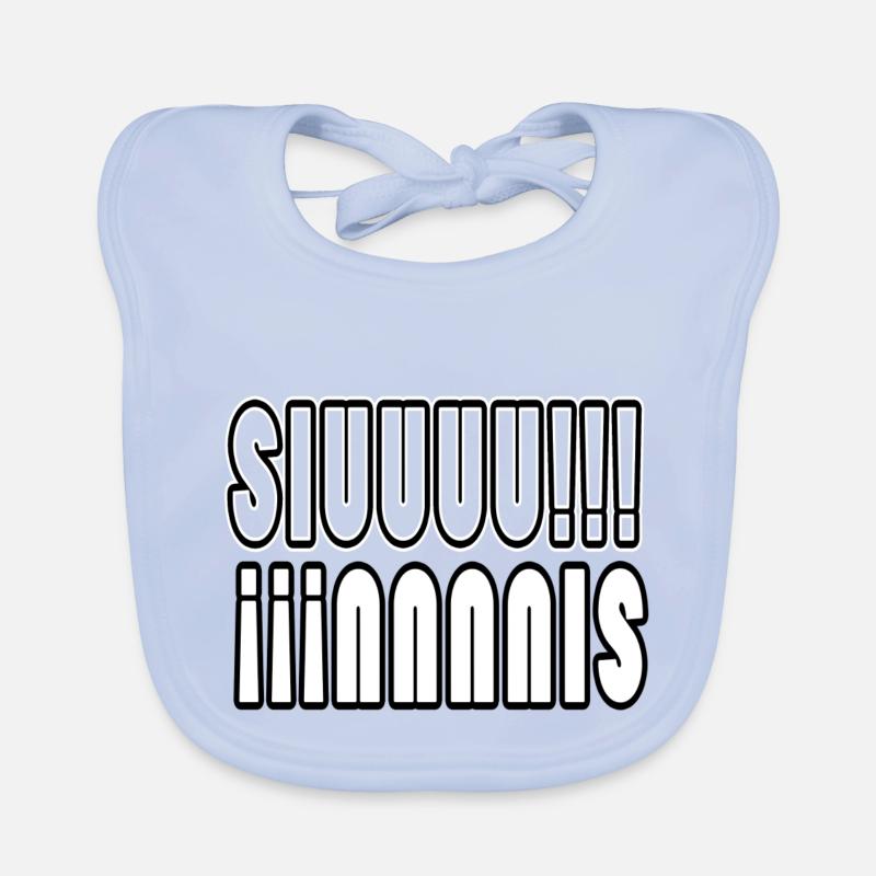SIUUUU!!! Organic Baby Bibs