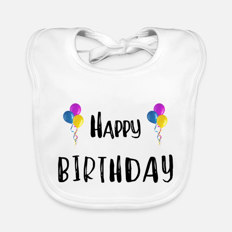 Gefeliciteerd Bio-slabbetje voor baby's