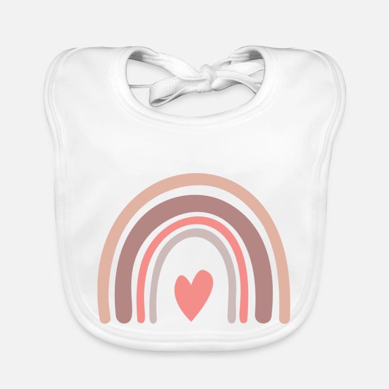 Rainbow Organic Baby Bibs